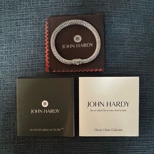 John Hardy Classic Chain Sterling Silver Bracelet 7” - X-Small